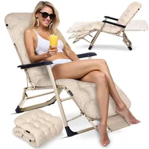 Sofotel Sonnenliege 120 x 60 x 30 cm Beige