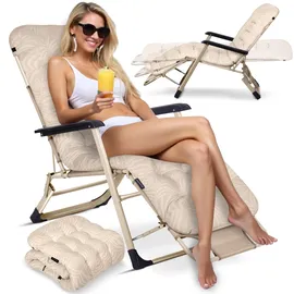 Sofotel Sonnenliege 120 x 60 x 30 cm Beige