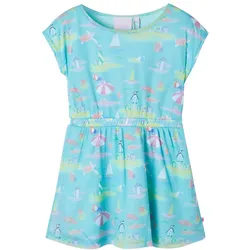 Kinderkleid Hellblau 104