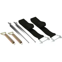 CALIMA Abspannleine CALIMA 46023 Sturm Abspannset (Set, 6-tlg) schwarz|silberfarben