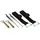 CALIMA Abspannleine CALIMA 46023 Sturm Abspannset (Set, 6-tlg) schwarz|silberfarben