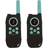 Lexibook Lexibook, Walkie-Talkies, 5km / 3 Meilen, digitaler Ton, Kommunikationsspiel für drinnen und draußen, Gürtelclip, Blau, TW42