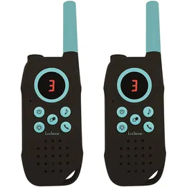 Lexibook Lexibook, Walkie-Talkies, 5km / 3 Meilen, digitaler Ton, Kommunikationsspiel für drinnen und draußen, Gürtelclip, Blau, TW42