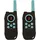 Lexibook Lexibook, Walkie-Talkies, 5km / 3 Meilen, digitaler Ton, Kommunikationsspiel für drinnen und draußen, Gürtelclip, Blau, TW42
