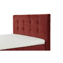 Schöner Wohnen SCHÖNER WOHNEN-Kollektion Boxspringbett Vita 180 x 200 cm Stoff Grau Hellgrau