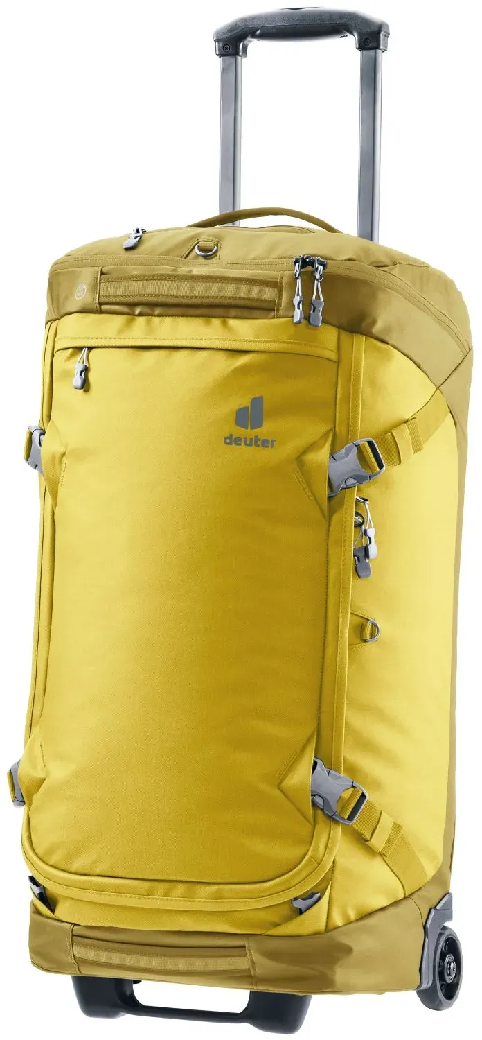 Deuter Aviant Duffel Pro Movo 60 Reisetasche 2-Rollen corn-turmeric