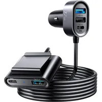 Joyroom Autoladegerät 2xPD + 2xQC3.0 72W 1,5m schwarz