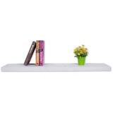 Hti-Living HTI-Line Wandboard Altona 80 Bücherregal CD Regal Wandpaneel Weiß