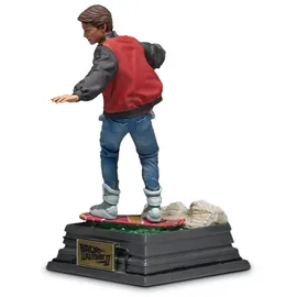 Iron Studios Back to The Future Marty McFly on Hoverboard -