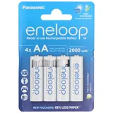Panasonic eneloop Mignon AA 2000mAh, 4er-Pack (BK-3MCDE/4BE)