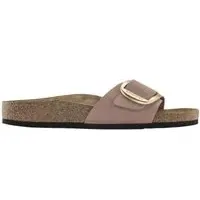 Birkenstock Sandalen - Birkenstock Madrid Big Buckle Slippers Oud Rose 10 - Gr. 37 (EU) - in Gold - für Damen