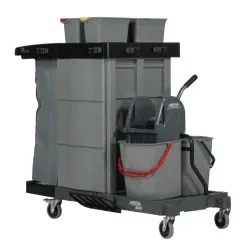 SPRINTUS MatriX Systemwagen, Servicewagen für gesundheitskritische Bereiche, Maße: 127 x 65 x 116 cm