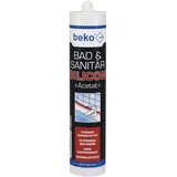 Beko Bad & Sanitär Silikon Acetat 310 ml transparent