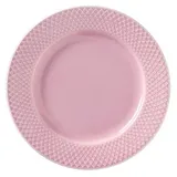 Lyngby Porcelæn Lyngby Rhombe Color Teller flach, Teller, rosa