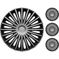 M MOTOS Set 4er Radkappen 16 Zoll - Lachen Sie über Kratzer mit diesen flexiblen, leichten Radkappen 16 Zoll. Einfache Installation, Keine Werkzeuge erforderlich, Schutz vor Verblassen!