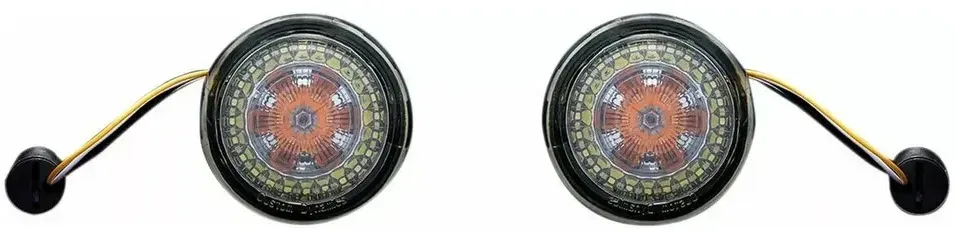 Custom Dynamics Probeam® Ringz 1157 Blinker Für Motorräder - Clear - One Size
