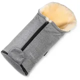 Fellhof Kinderwagenfellsack GASTEIN black melange