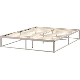 Beliani Viry 140 x 200 cm Hellbeige