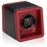 MODALO Uhrenbeweger (Watch Winder) Saturn Style MV4 für 1 Uhr - Rotes Leder 1...