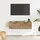 vidaXL Wandschrank 68 x 30 x 20 cm Braun