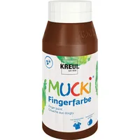Kreul Mucki Fingerfarbe 750 ml braun