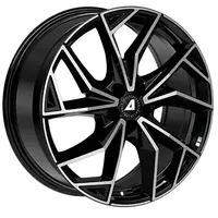 ALUTEC München ADX.02 8,0 x 19 5 x 100 ET40 diamant-schwarz frontpoliert