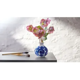Kähler Tulle Vase 10,5 cm, blau
