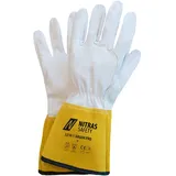 AS Arbeitsschutz GmbH Nitras ARGON PRO Gr.10 grau/ocker VE: 10