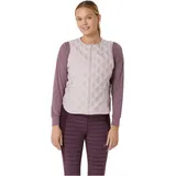 Asics Nagino Padded Gilet Damen Weste, rosa - XL