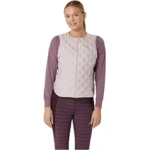 Asics Nagino Padded Gilet Damen Weste, rosa - XL