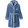 Erwin Müller Kinder-Bademantel mit Kapuze in blau | Gr.: 98/104