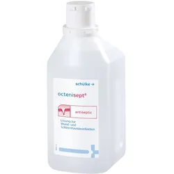 octenisept antiseptic Wund- und Schleimhautantiseptikum  farblos 1 l Lösung