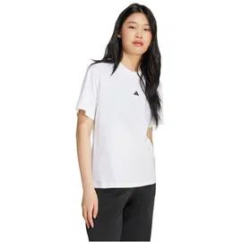 adidas Essentials Small Logo Cotton T-Shirt Damen weiß L
