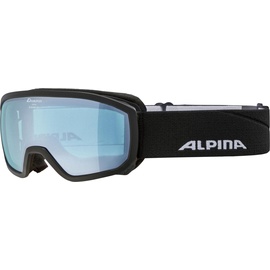 Alpina Scarabeo Q-Lite black-blue matt/mirror blue (Junior) (A7257837)