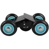 Wagenheber-Reifen-Skates, Flexibler Notfall-Reifenroller, Leistungsstarker Boost für Motorräder, Pannen-Reifen-Booster-Bewegungswerkzeug mit 5 Rädern, Reifen-Rad-Dolly,