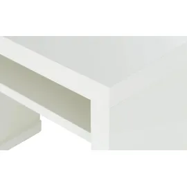 Composad Schreibtisch - Weiß - Maße cm B: 110 x 60 1 Ablagefläche - 3 Schubladen