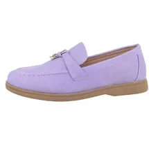Ital-Design Mokassins Damen Lila 37