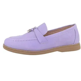 Ital-Design Mokassins Damen Lila 37