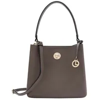 L.Credi Schultertasche Filippa Hobo Dark Taupe