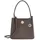 L.Credi Schultertasche Filippa Hobo Dark Taupe
