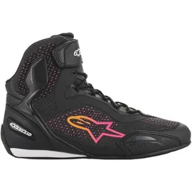 Alpinestars Stella Faster 3 Rideknit Schwarz/Gelb/Pink 38