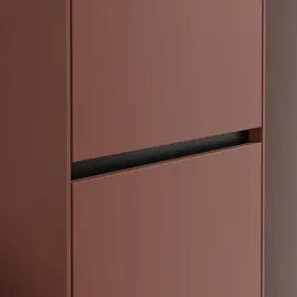 Villeroy & Boch Collaro Hochschrank 45,4 x 153,8 cm Wine Red Holz