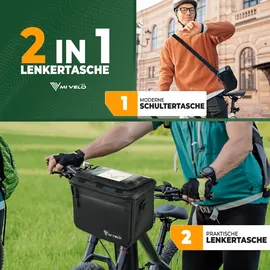 MIVELO Lenkertasche schwarz