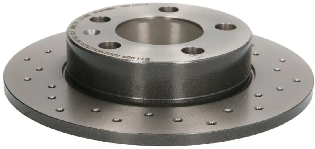 Remschijf BREMBO XTRA LINE BREMBO 08.7165.1X, 1 Stuk