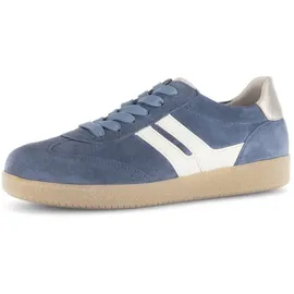 Gabor Damen Weite E Blau/Beige 43