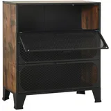 vidaXL Aufbewahrungsschrank 72 x 36 x 82 cm Braun