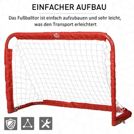 Homcom Fußballtor im 2er Set