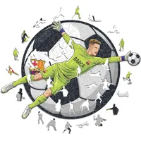 Iconic Puzzles - Barcelona, ​​​​TER Stegen, offiziell Lizenziertes Holzpuzzle, 100% nachhaltig, Geschenk für Erwachsene und Kinder, Größe M, 270 Teile