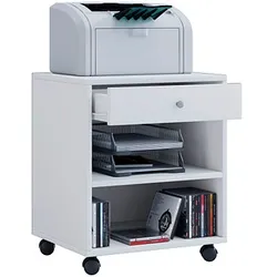 VCM my office Salda Rollcontainer weiß 1 Auszug 45,0 x 38,0 x 54,0 cm