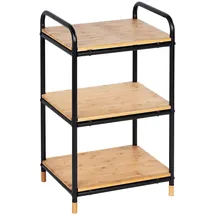 Wenko Regal Loft Bambus Braun mit 3 Etagen